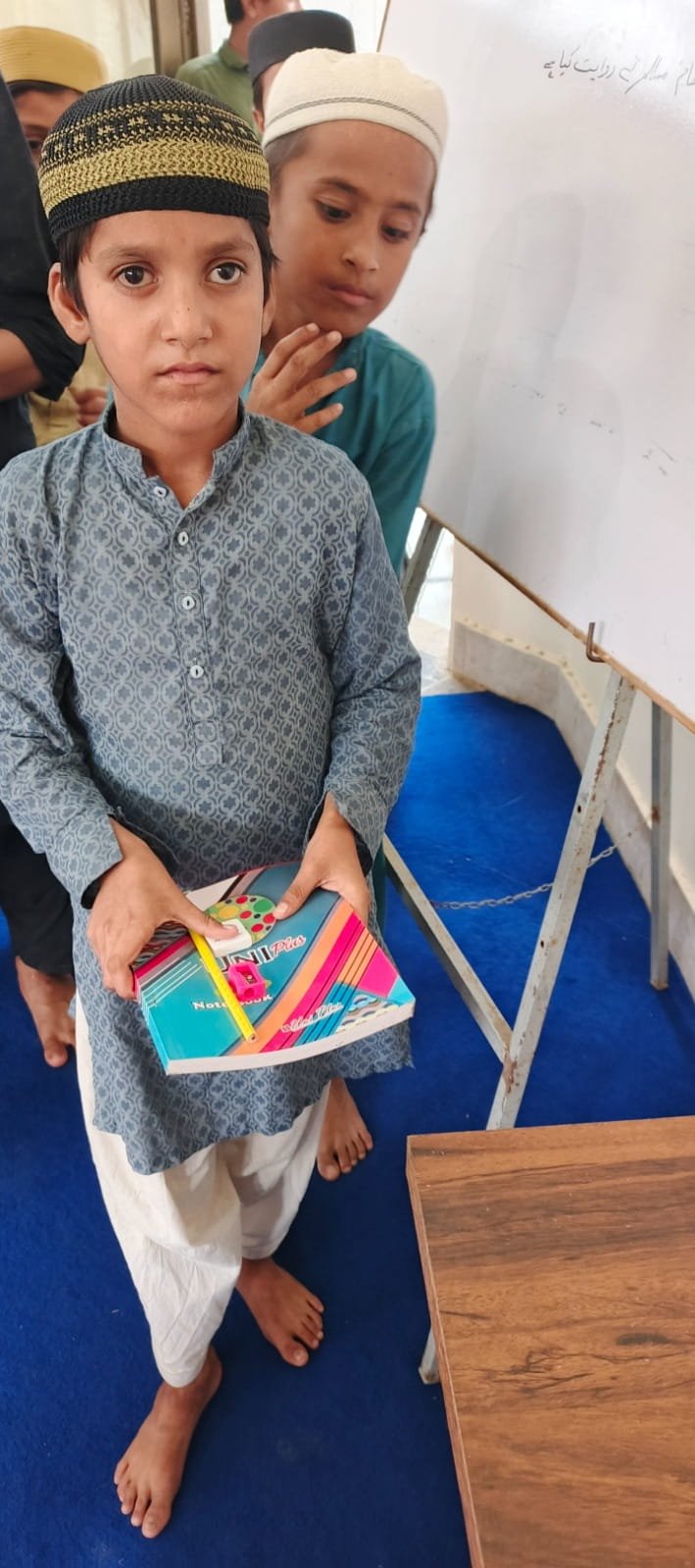 school supplies distributed by Bin Yousuf Foundation Pakistan
